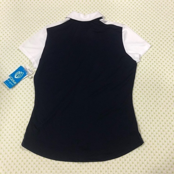 GG BLUE - WOMEN’S DYLAN SHORT SLEEVE ATHLETIC TOP COLOR BLOCK NWT - Picture 8 of 11